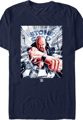 Shattered Glass Stone Cold Steve Austin T-Shirt