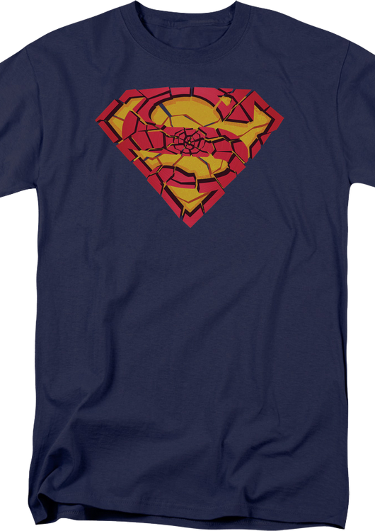 Shattered Logo Superman T-Shirt - main product image