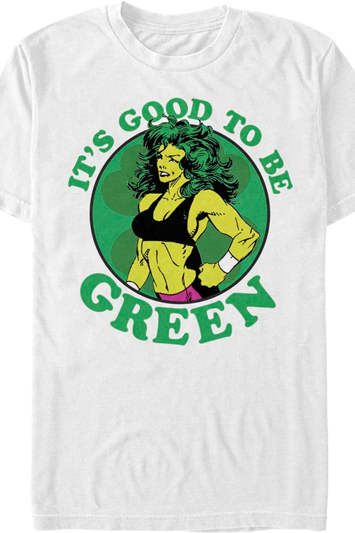 She-Hulk It's Good To Be Green Marvel Comics T-Shirt - main product image
