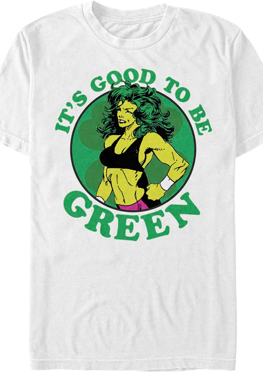 She-Hulk It's Good To Be Green Marvel Comics T-Shirt - main product image
