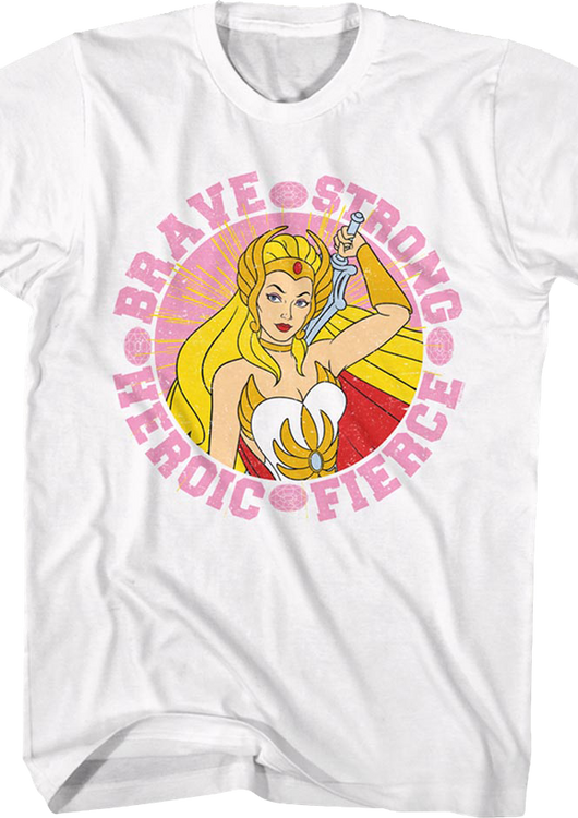 She-Ra Brave Strong Heroic Fierce Masters of the Universe T-Shirt - main product image
