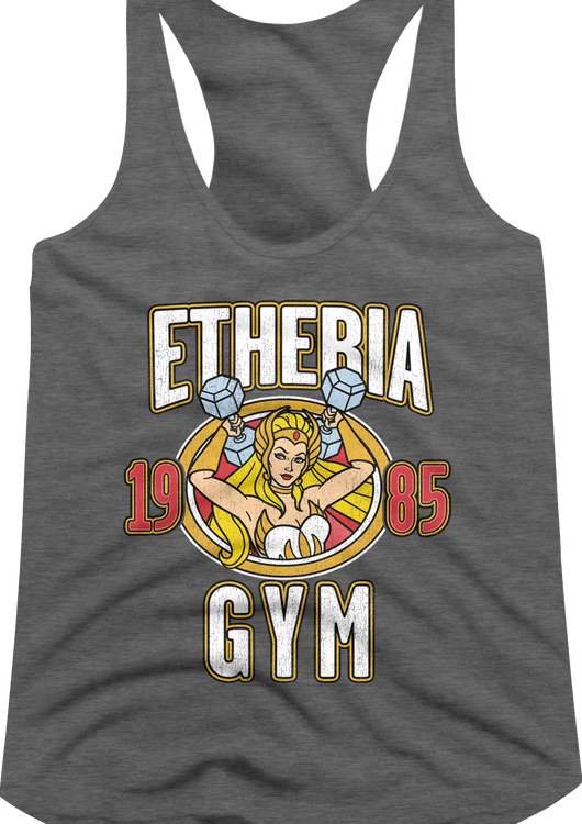 Ladies She-Ra Eteria Gym Masters of the Universe Racerback Tank Top - main product image