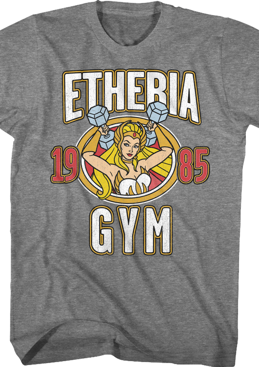 She-Ra Etheria Gym Masters of the Universe T-Shirt - main product image