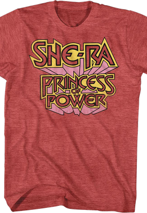 She-Ra Princess of Power Logo Masters of the Universe T-Shirt