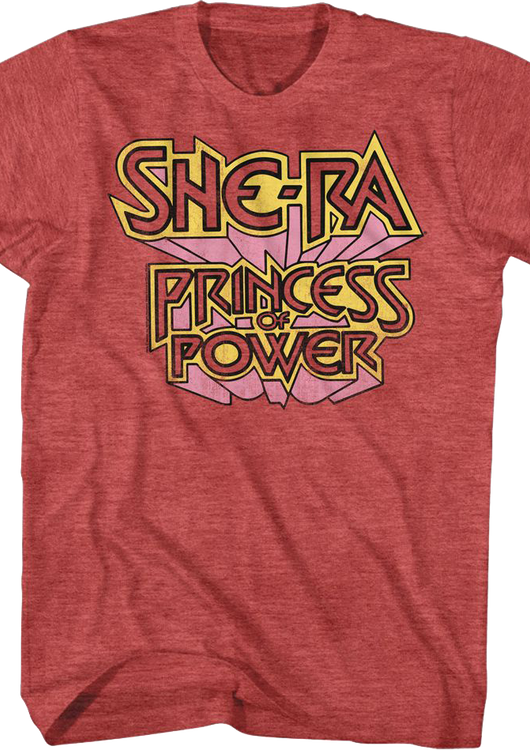 She-Ra Princess of Power Logo Masters of the Universe T-Shirt - main product image