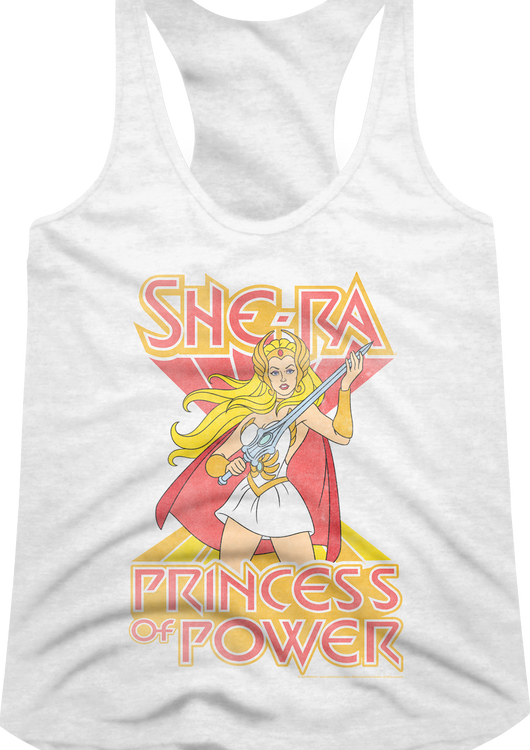 Ladies Princess of Power Masters of the Universe Racerback Tank Top - main product image