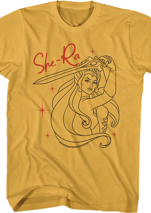 She-Ra Sketch Masters of the Universe T-Shirt - main product image