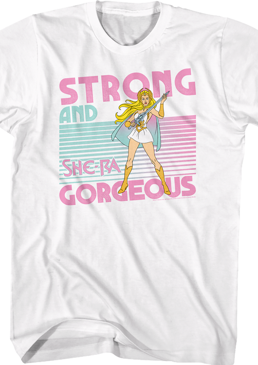 She-Ra Strong and Gorgeous Masters of the Universe T-Shirt - main product image