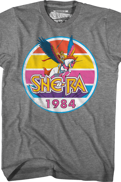 She-Ra Vintage 1984 Stripes Masters of the Universe T-Shirtmain product image