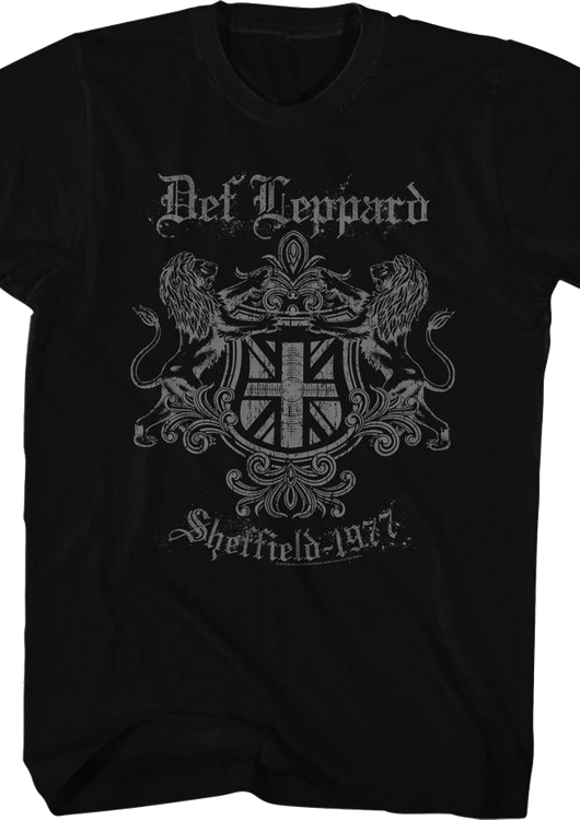 Sheffield 1977 Def Leppard T-Shirt - main product image