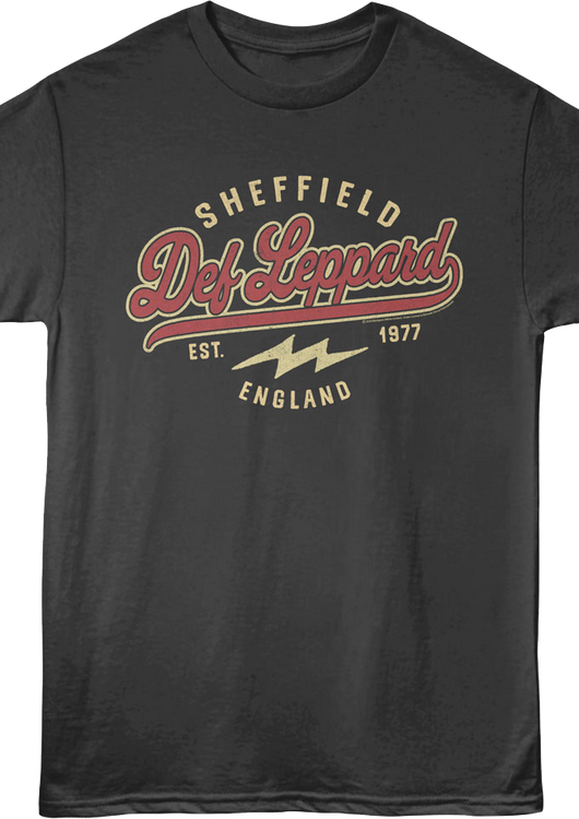 Sheffield England Def Leppard T-Shirt - main product image