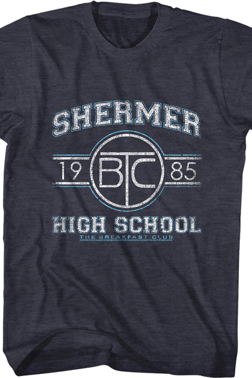 Shermer High School 1985 Breakfast Club T-Shirtmain product image