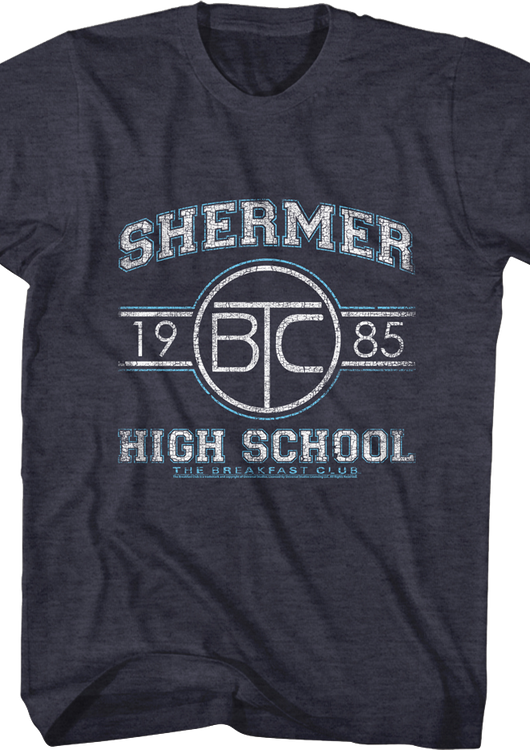 Shermer High School 1985 Breakfast Club T-Shirt - main product image
