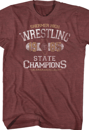 Shermer High Wrestling Breakfast Club T-Shirt