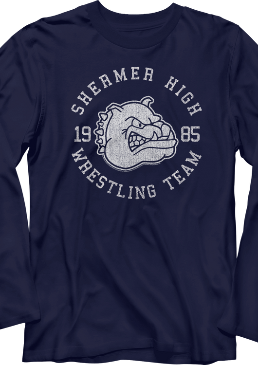 Shermer High Wrestling Team Breakfast Club Long Sleeve Shirt - main product image