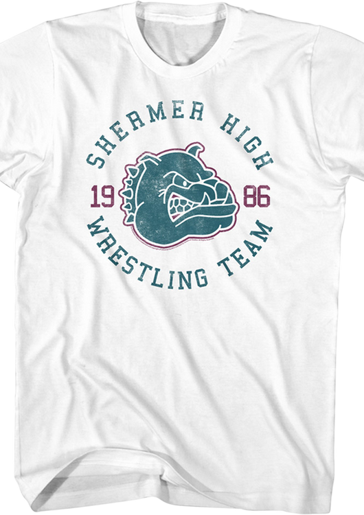 Shermer High Wrestling Team Breakfast Club T-Shirt - main product image
