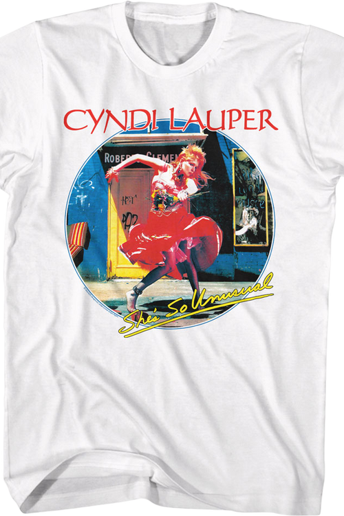 She's So Unusual Cyndi Lauper T-Shirtmain product image