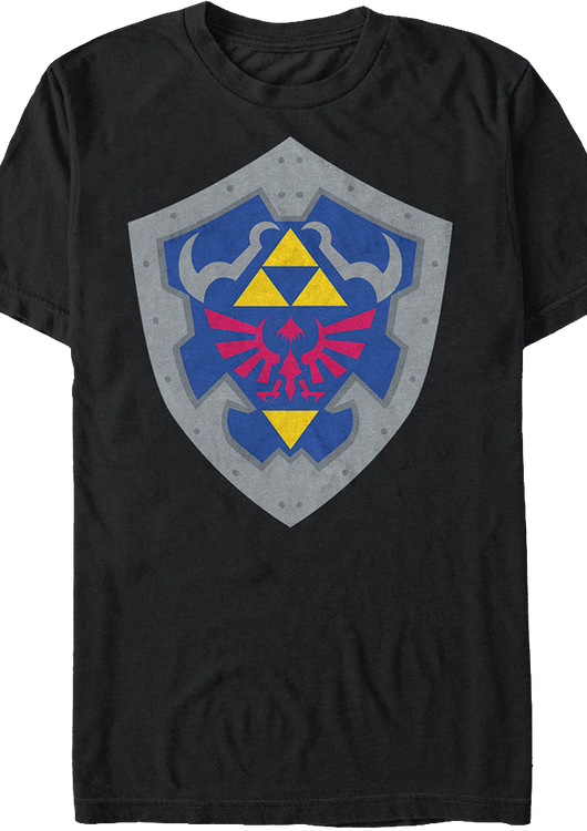 Shield Legend of Zelda T-Shirt - main product image
