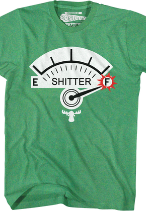 Shitter's Full Gas Gauge Christmas Vacation T-Shirt