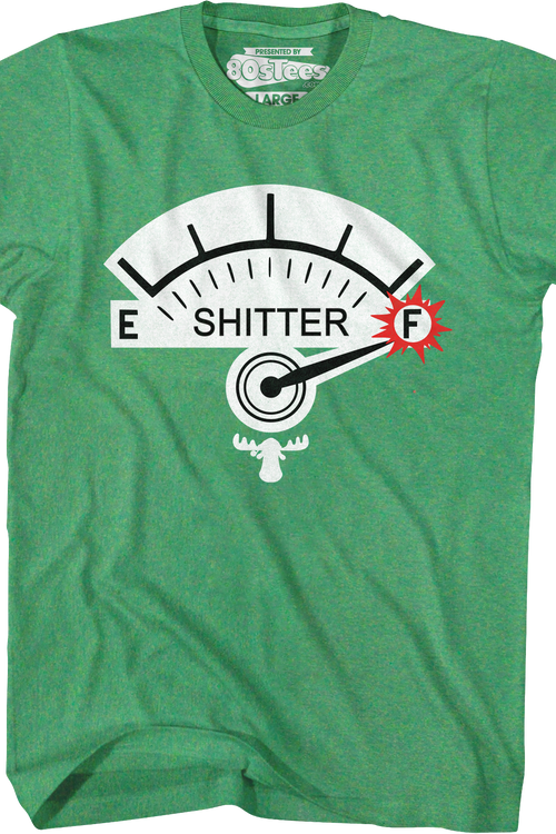 Shitter's Full Gas Gauge Christmas Vacation T-Shirt - main product image