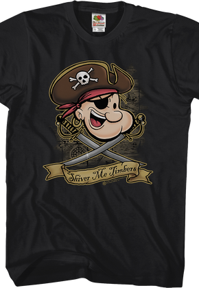 Shiver Me Timbers Popeye T-Shirt