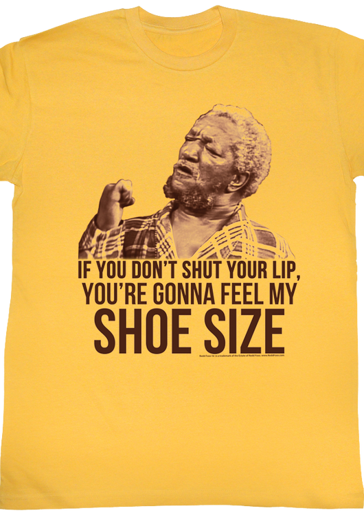 Shoe Size Sanford and Son T-Shirt - main product image