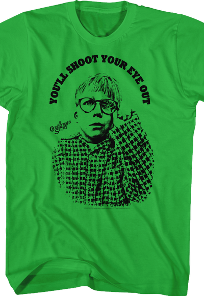 Shoot Your Eye Out Christmas Story T-Shirt