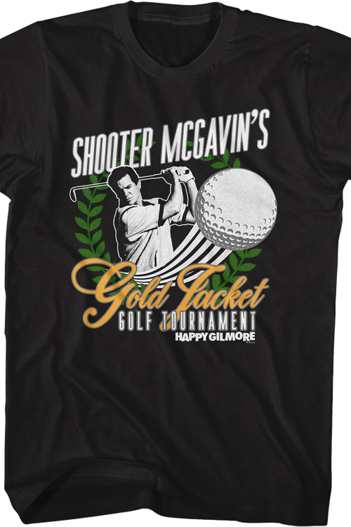 Shooter McGavin's Golf Tournament Happy Gilmore T-Shirtmain product image