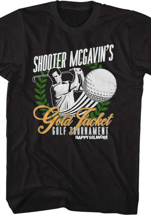 Shooter McGavin's Golf Tournament Happy Gilmore T-Shirt - main product image