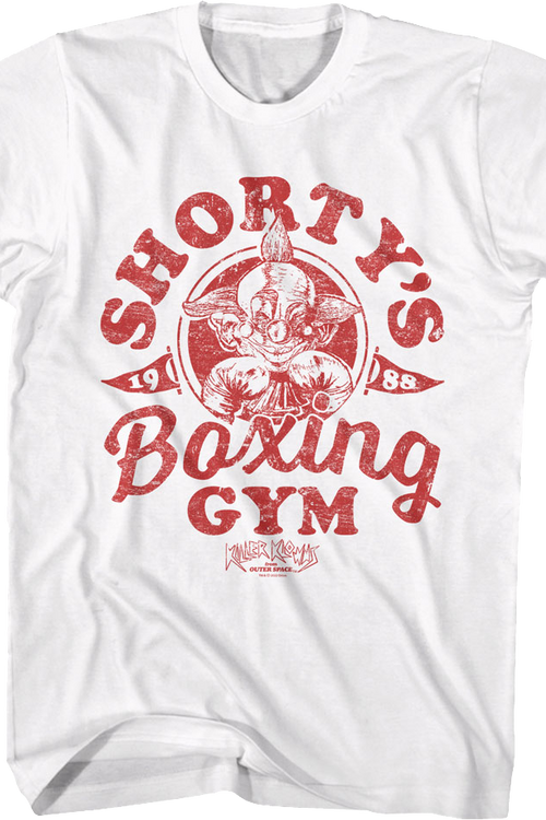 Shorty's Boxing Gym Killer Klowns From Outer Space T-Shirtmain product image