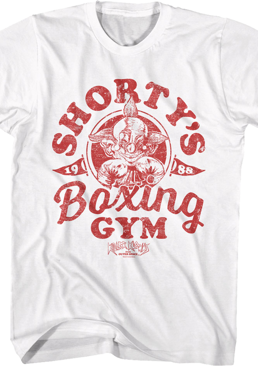 Shorty's Boxing Gym Killer Klowns From Outer Space T-Shirt - main product image