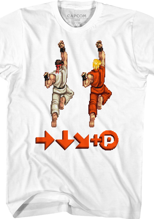 Shoryuken Control Pad Street Fighter T-Shirt - main product image