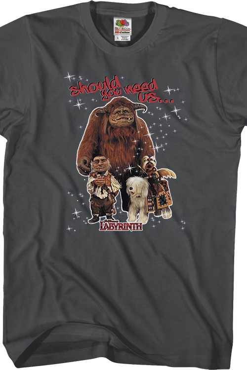 Should You Need Us Labyrinth T-Shirtmain product image