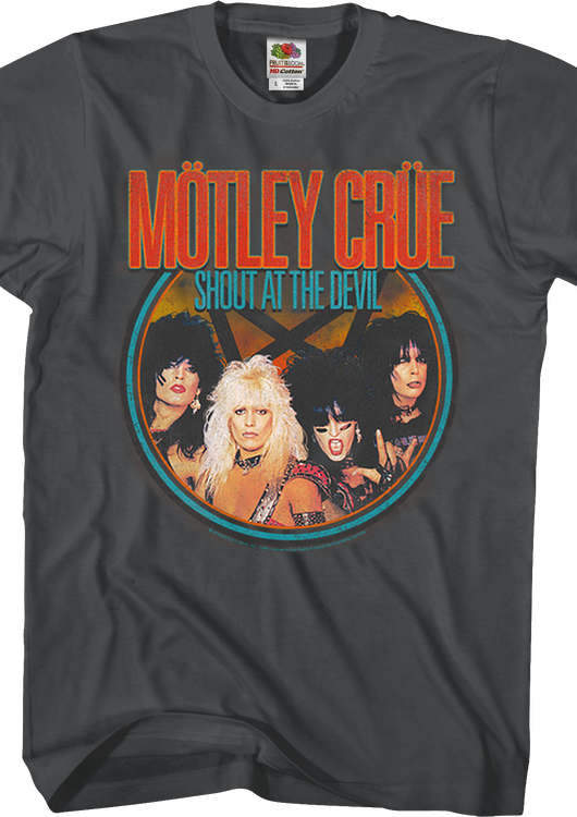 Shout At The Devil Group Photo Motley Crue T-Shirt - main product image