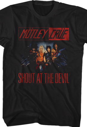 Shout At The Devil Photo Motley Crue T-Shirt