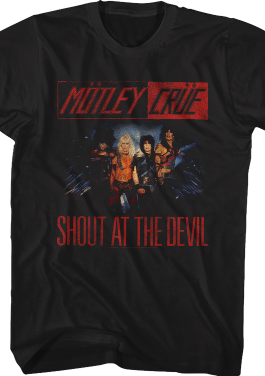 Shout At The Devil Photo Motley Crue T-Shirt - main product image