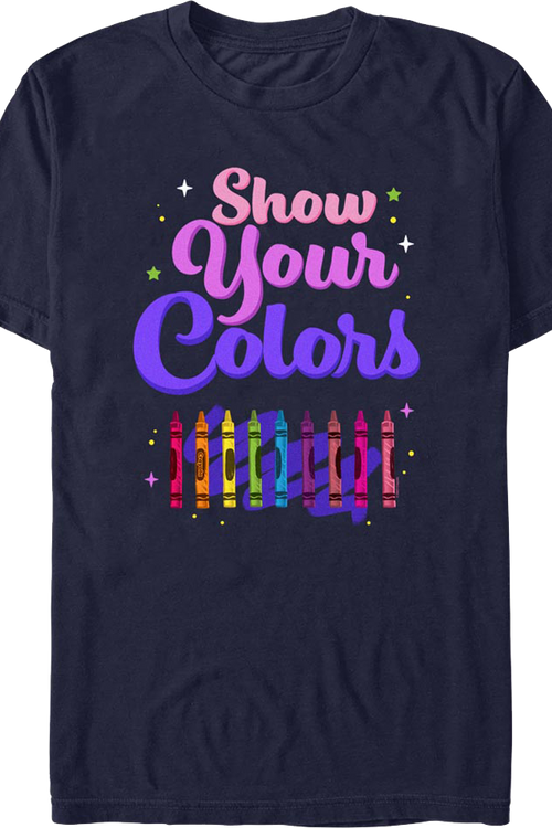 Show Your Colors Crayola T-Shirtmain product image
