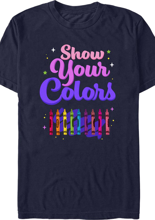 Show Your Colors Crayola T-Shirt - main product image