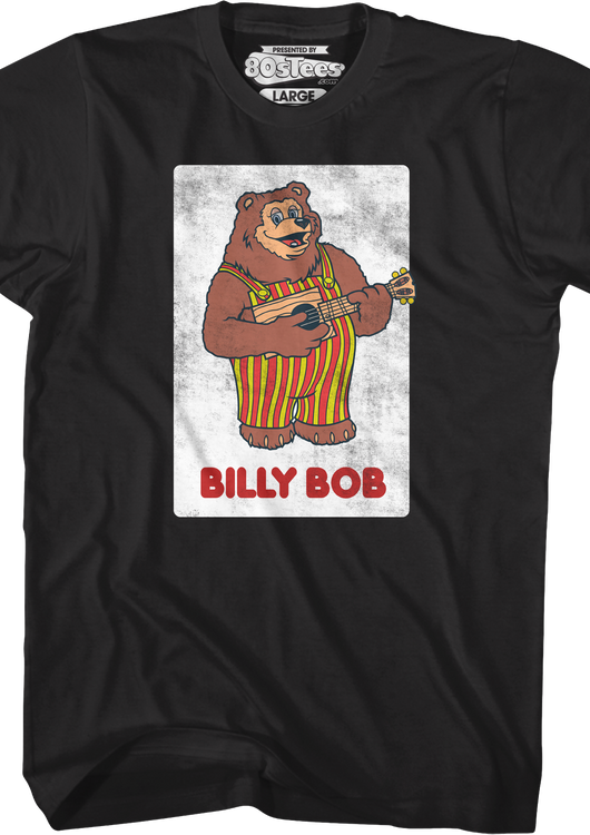 Rock-afire Explosion Bandleader Billy Bob Showbiz Pizza Place T-Shirt - main product image