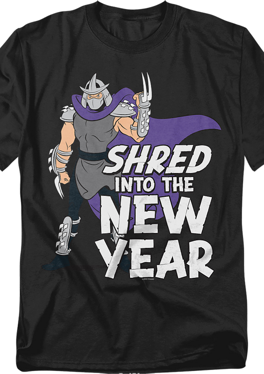 Shred Into The New Year Teenage Mutant Ninja Turtles T-Shirt - main product image