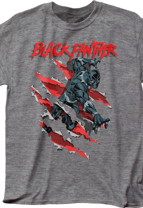 Shredded Black Panther T-Shirt