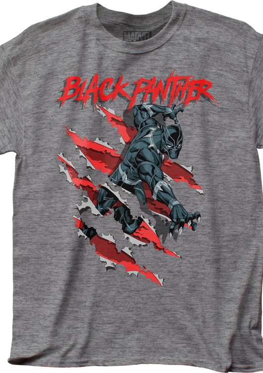 Shredded Black Panther T-Shirt - main product image