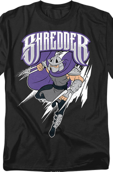 Shredder Attack Teenage Mutant Ninja Turtles T-Shirt