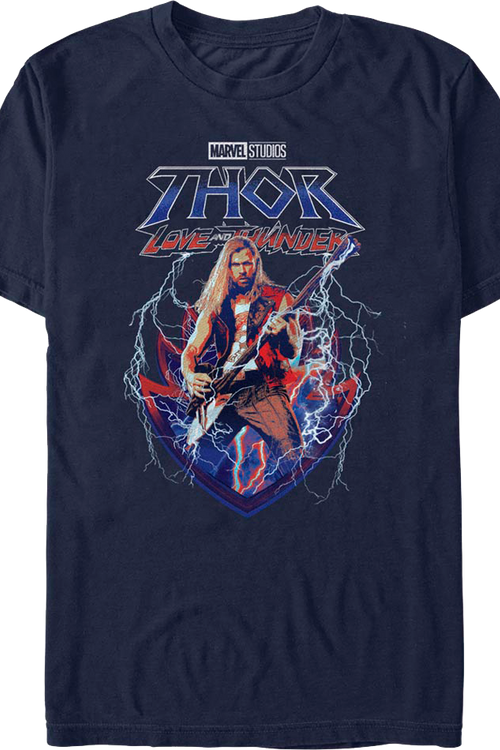 Shredding The Axe Thor Love And Thunder Marvel Comics T-Shirtmain product image