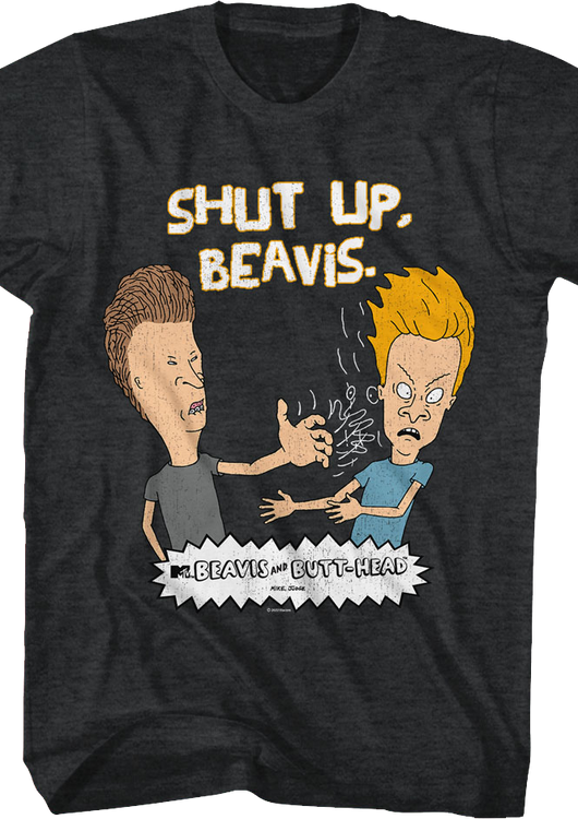 Shut Up Beavis And Butt-Head T-Shirt - main product image