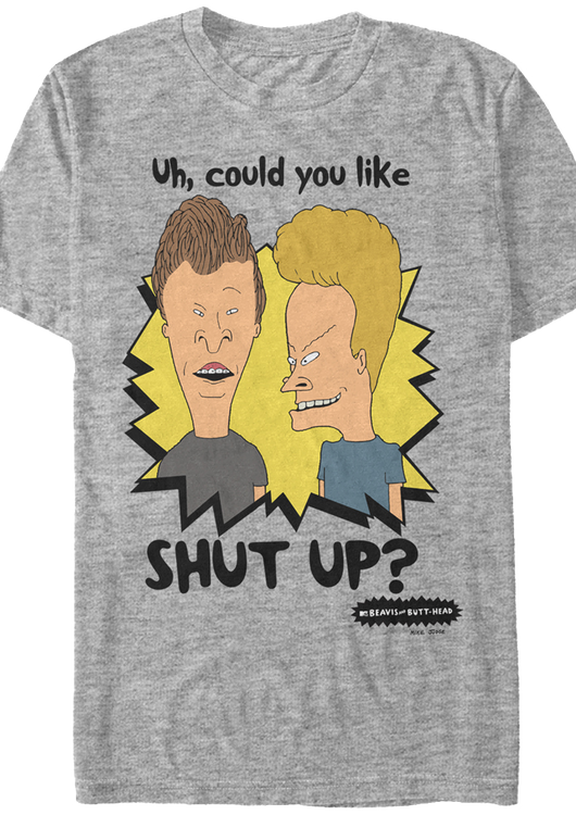 Shut Up Beavis and Butt-Head T-Shirt - main product image