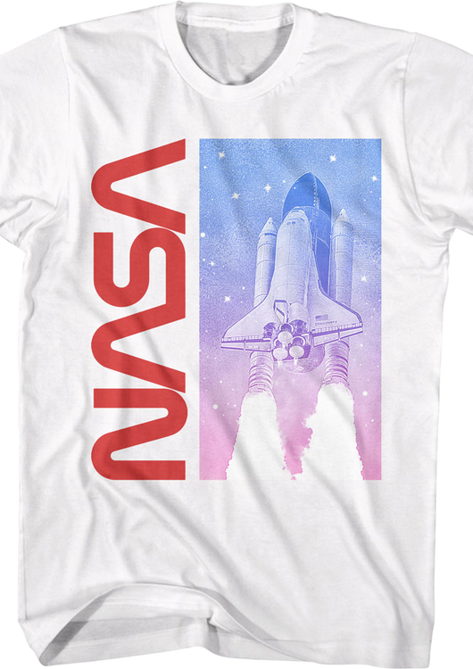Shuttle In Flight NASA T-Shirt - main product image
