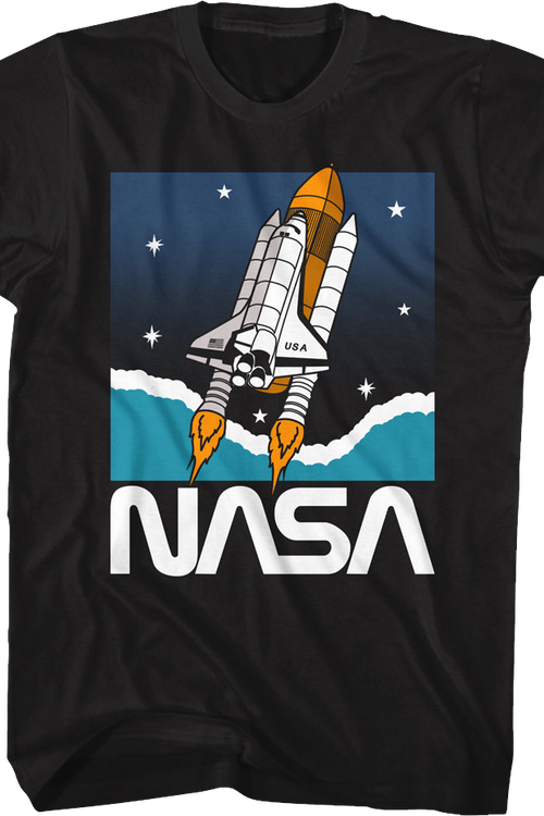Shuttle In Space NASA T-Shirt - main product image