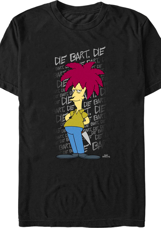 Sideshow Bob Die Bart Die Simpsons T-Shirt - main product image