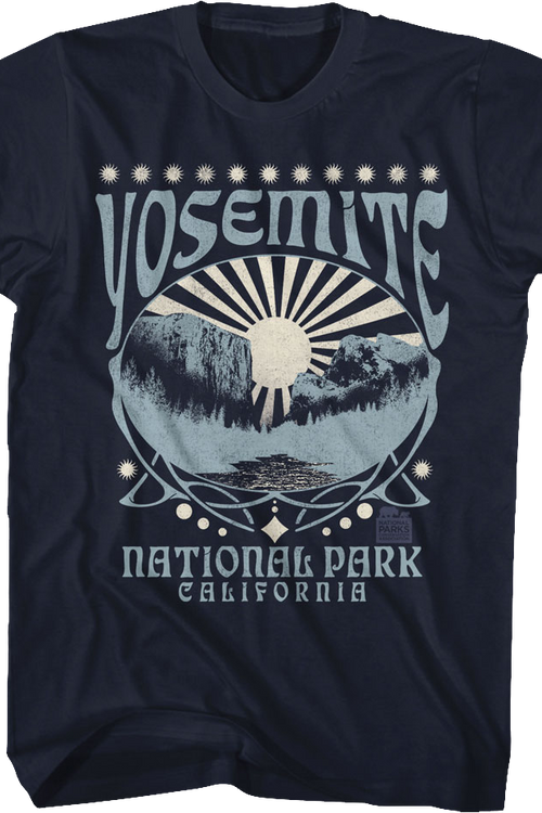 Sierra Nevada Mountains Yosemite National Park T-Shirt - main product image